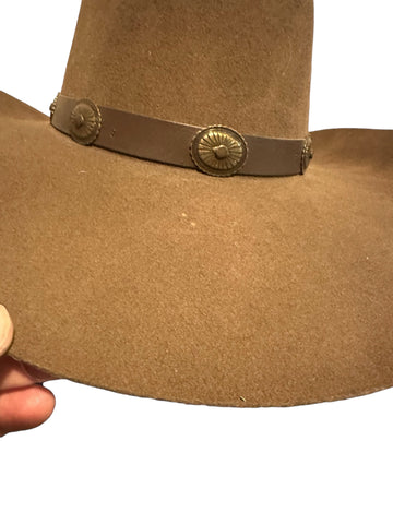 bailey of california tombstone  xx cowboy hat wool size 7 1/8 In Great Shape