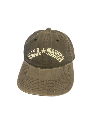 vintage yougan hall & oats black denim adjustable strap hat