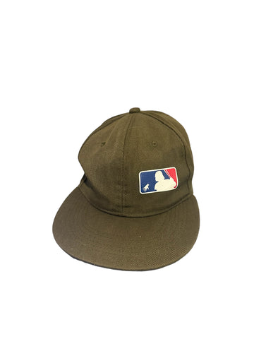 vintage star wars darth vader mlb style logo olive snapback Long Brim Hat
