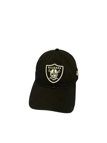 2023 Las Vegas Raiders New Era NFL Crucial Catch 9TWENTY Black Adjustable Hat