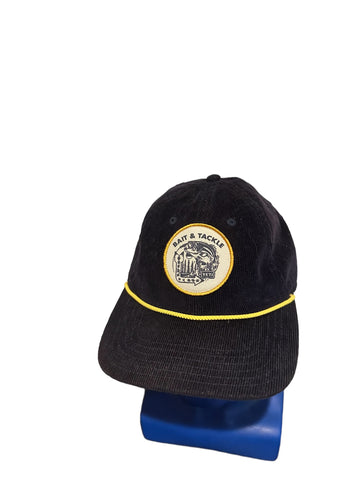 Yeti Bait & Tackle Fishing Hat, Navy Corduroy Snapback