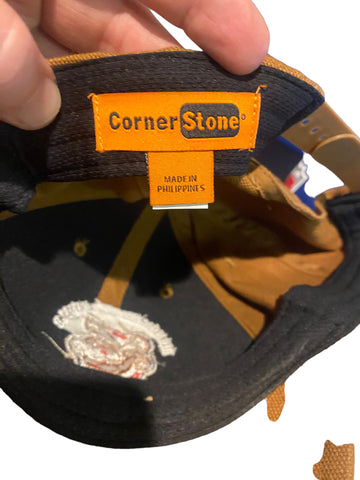 birmingham Bloomfield beavers Embroidered Script And Logo Canvas Snapback Hat