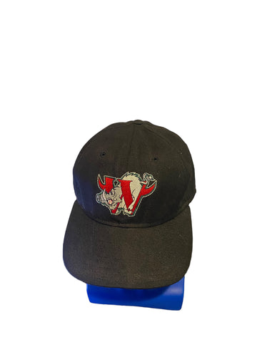 Vtg Winston Salem Warthogs Hat New Era Pro Model USA MiLB Baseball Snap Back Cap