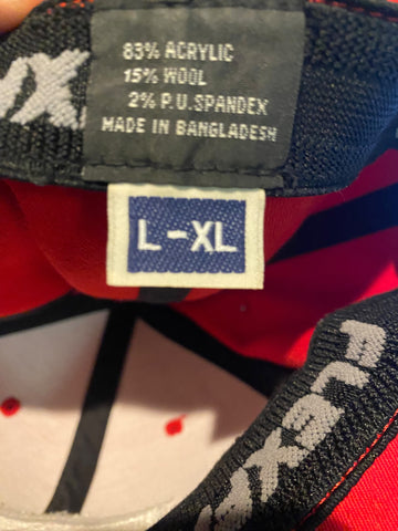 100% Speedlab Motocross ICON Flexfit Red Flex-Fit Adult Fitted L-XL Hat Cap