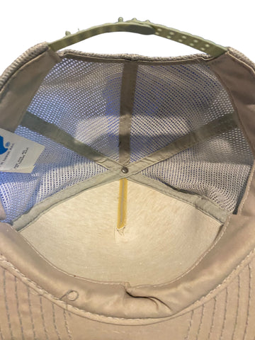 vintage terra de alta inc script trucker hat snapback