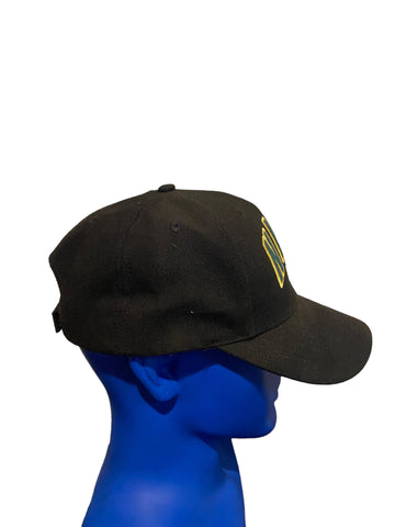 vintage nike embroidered script and swoosh oregon colors adjustable strap hat