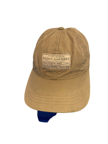 Vintage this is a genuine filson garment since 1897 patch adjustable strap hat