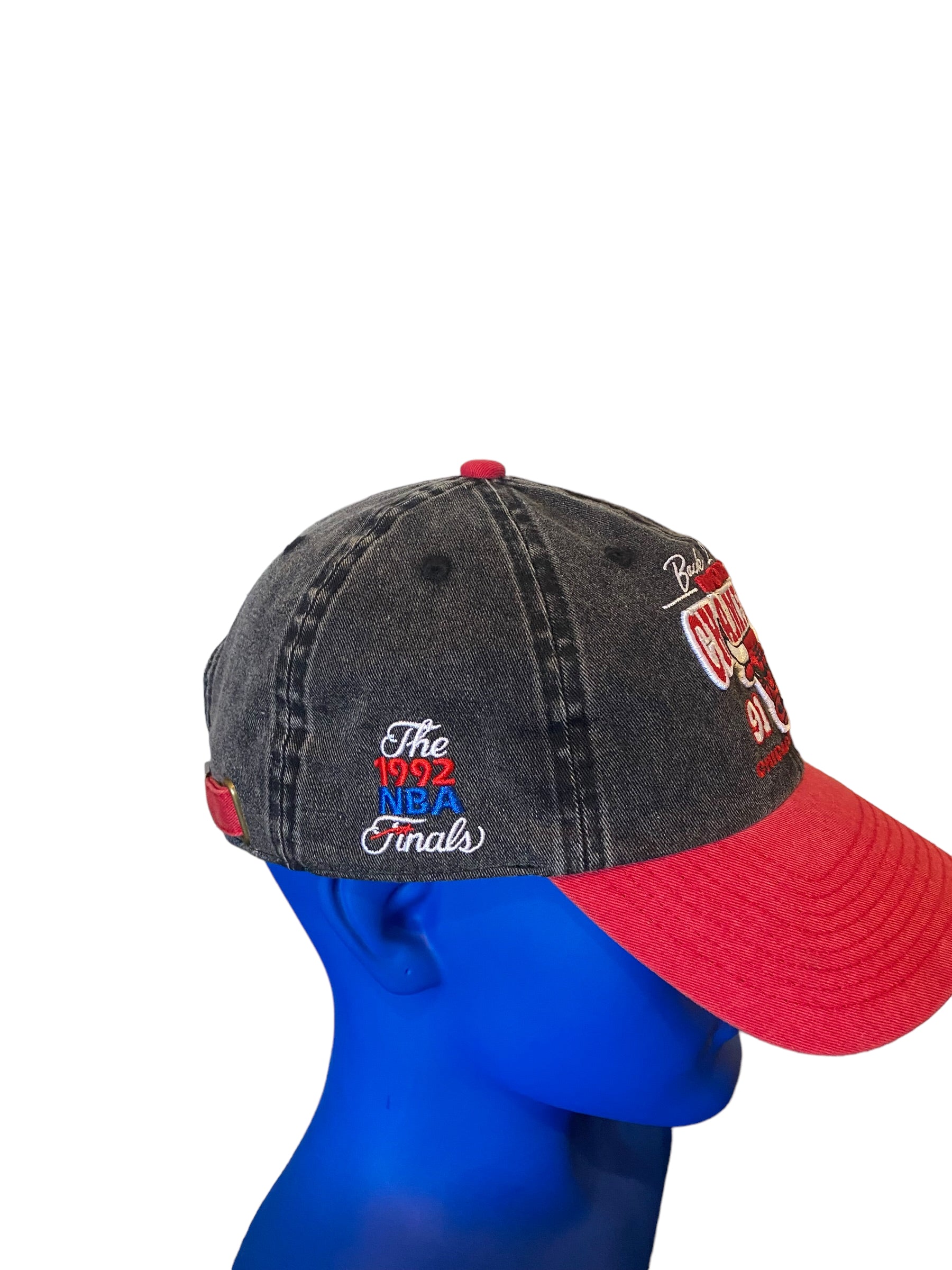 Mitchell & Ness Vintage Chicago Bulls Back To Back World Champions 91' 92 Hat black denim - Altezahan
