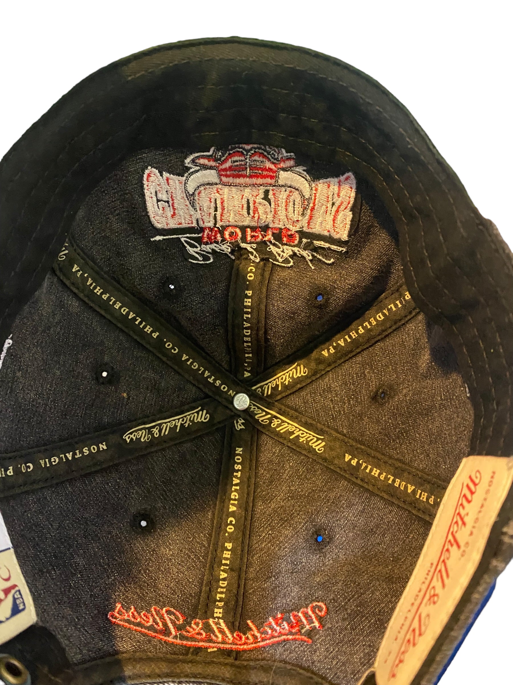 Mitchell & Ness Vintage Chicago Bulls Back To Back World Champions 91' 92 Hat black denim - Altezahan