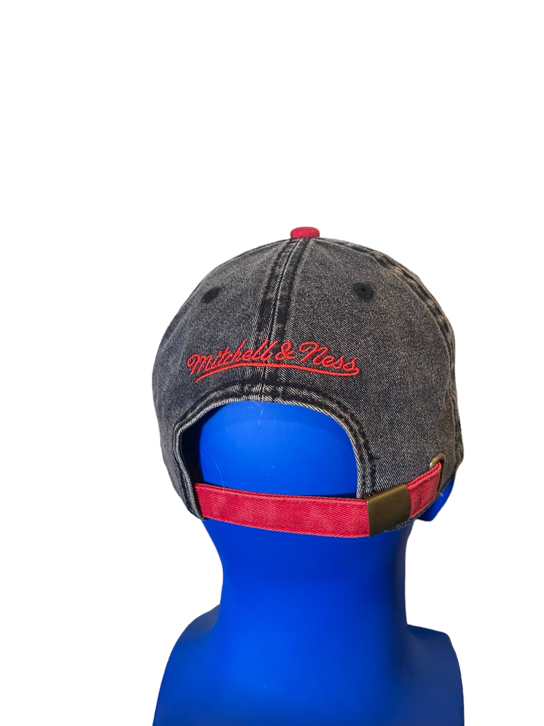 Mitchell & Ness Vintage Chicago Bulls Back To Back World Champions 91' 92 Hat black denim - Altezahan