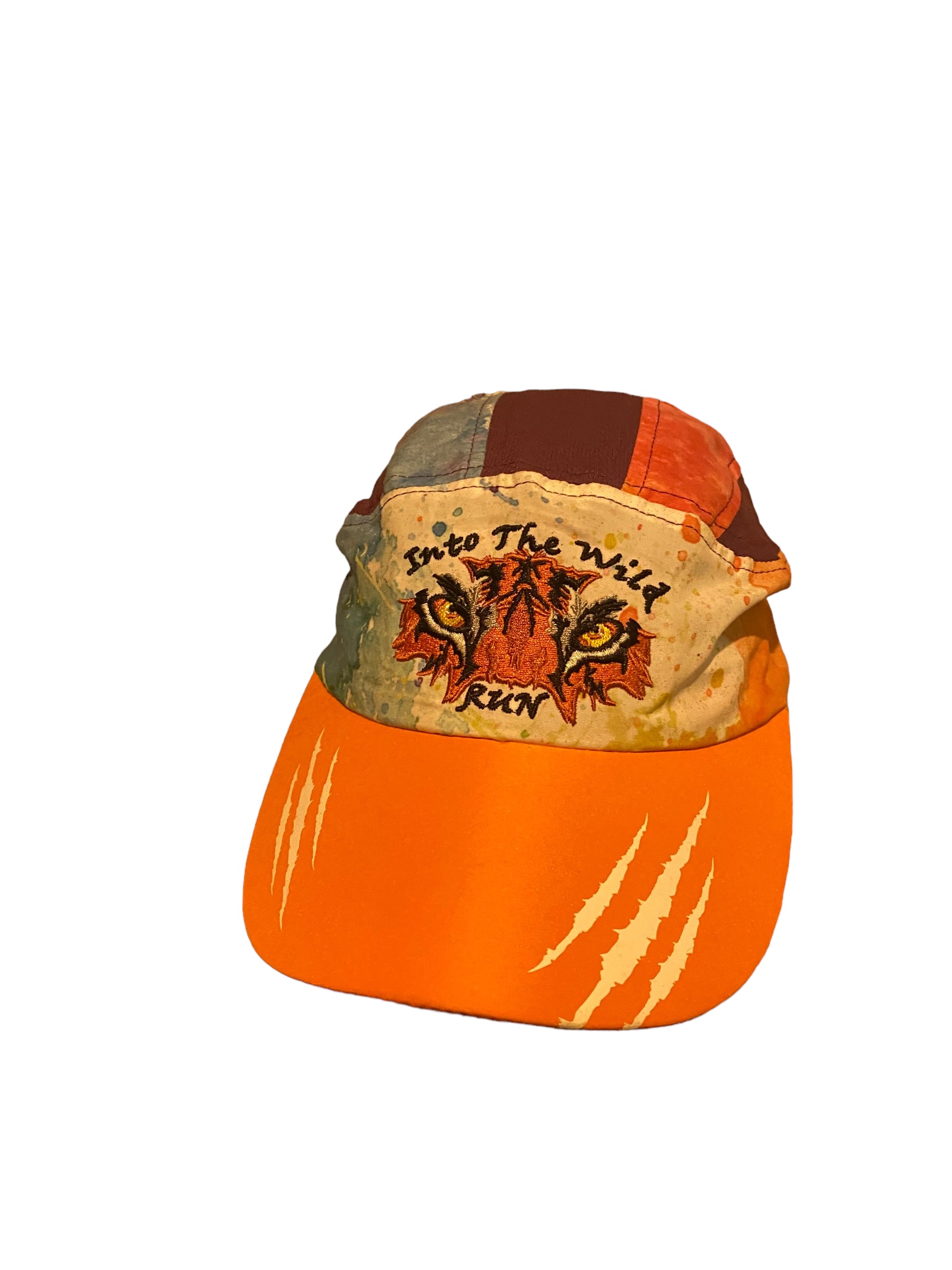 Rage unlimited into the wild run Tie Tye multi color adjustable strap hat - Altezahan