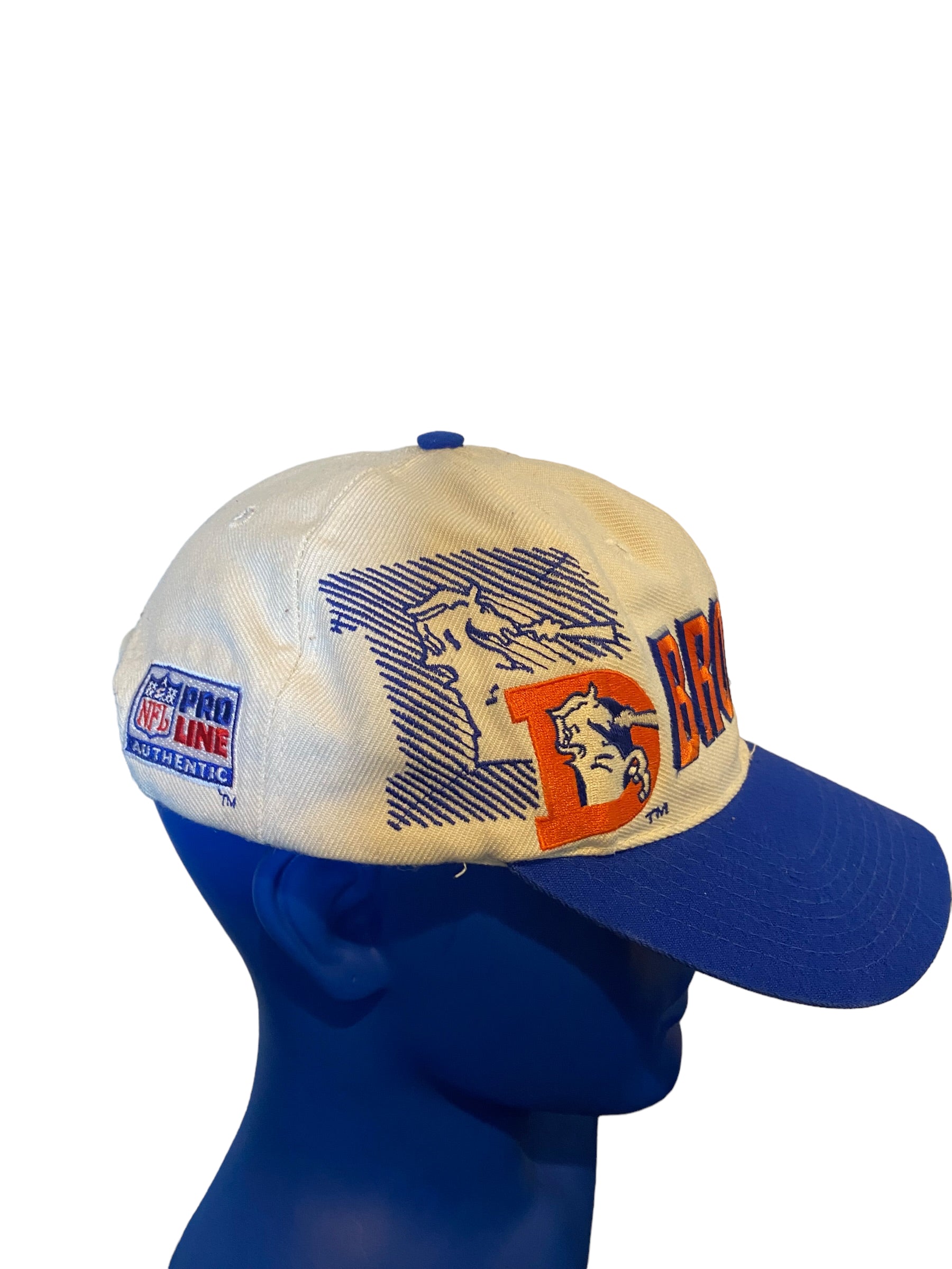 Vintage Sports Specialties SnapBack Denver Broncos Laserstitch Pro Line - Altezahan
