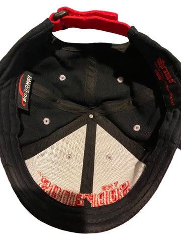 Vintage The Sopranos HBO flexfit Dad Cap Hat Black Red Embroidered 90s