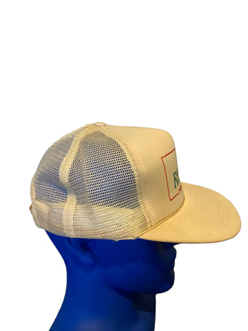 Vintage RedHead hat cap Made USA snapback Craftsmen Since 1856 beige