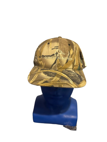 outdoor cap ducks unlimited camo hat snapback new with tags