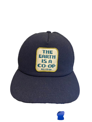 REI The Earth Is A Co-op SnapBack  One Size Trucker Hat Vintage Rare