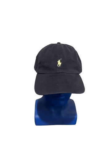 Polo Ralph Lauren Navy Blue Adjustable Strapback Dad Hat Cap Big&tall Nwt