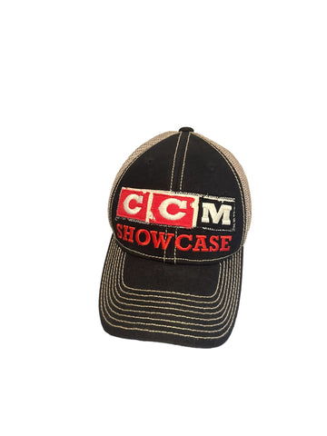 Colorado CCM SHOWCASE Hat Trucker Snapback Mesh Adult Cap Rough Cut Logos  NHL