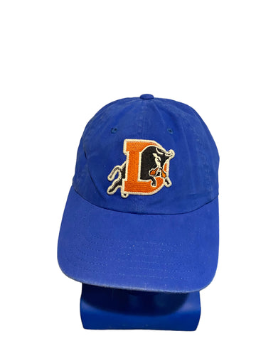 American Needle Durham Bulls Baseball Hat Ballpark Dad Cap Blue OSFA Adj Strap