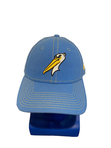 myrtle beach pelicans Embroidered Logo  Cubs On Back new era Adj Strap Hat Clean
