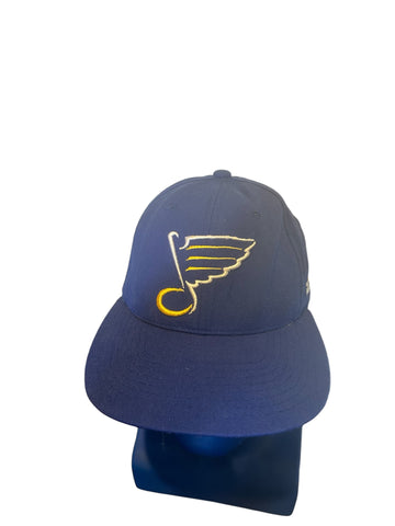 new era nhl st louis blues embroidered logo snapback hat