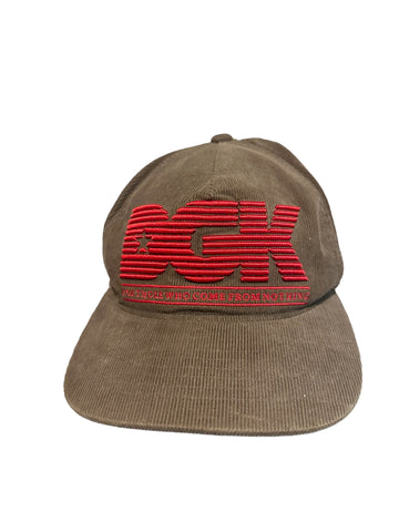 Rare Dgk For Those Who Come From Nothing Embroidered Corduroy Hat Adj Strap