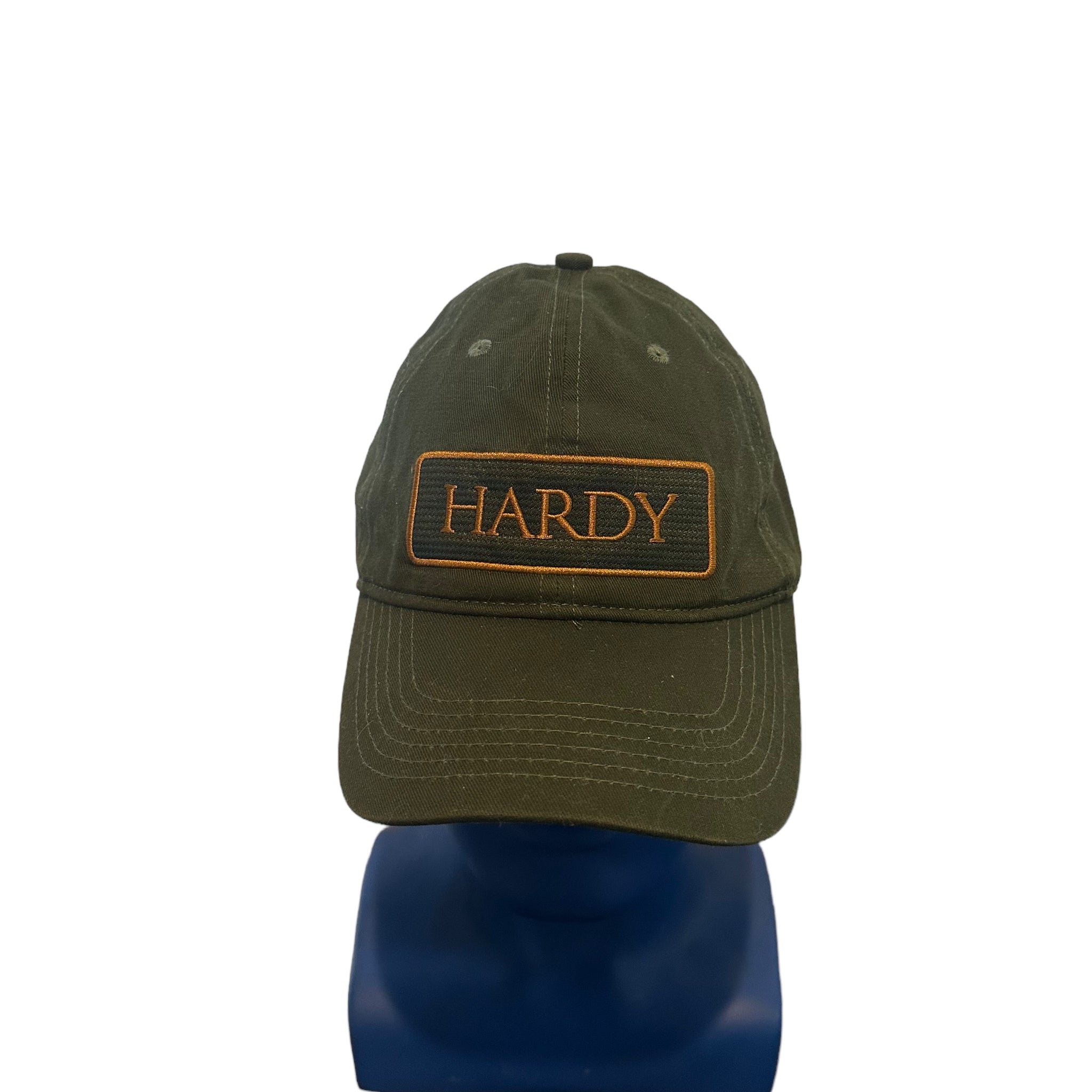 hardy england hardy patch on front 1872-2022 on back hat Adj Strap Green Nice