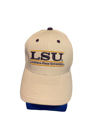the game lsu script on front tiger eye on back snapbak hat