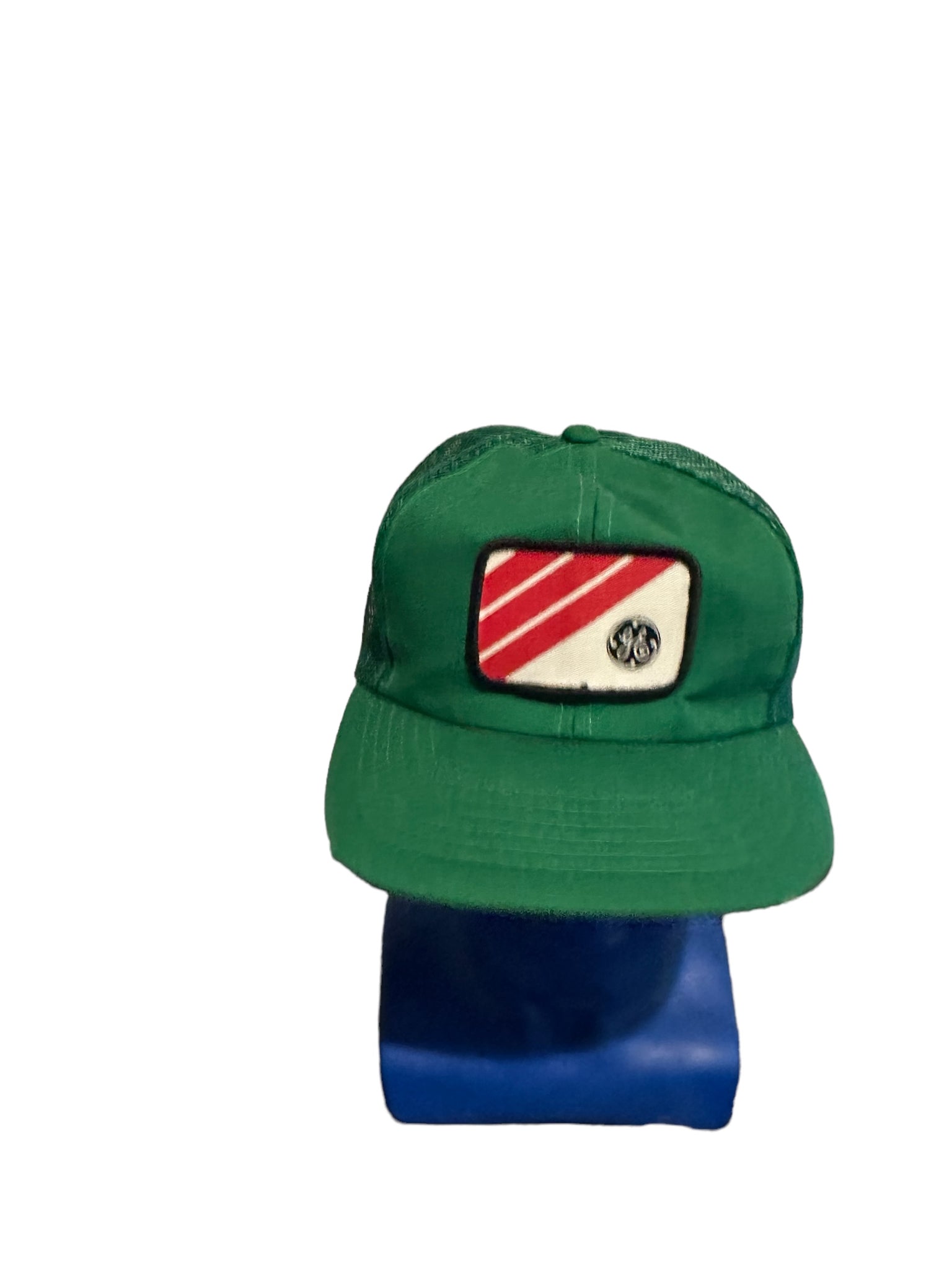 vintage ge patch green trucker hat snapback Made In Korea