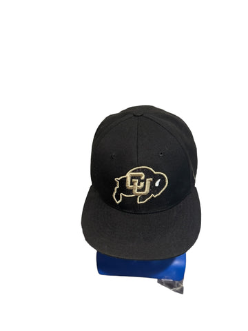 zephyr university of colorado buffalos  embroidered logo  fitted hat size 7 7/8