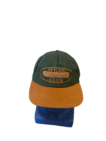 RARE SPICER CLASSIC CLUB ADJUSTABLE ONE SIZE FITS ALL BALL CAP