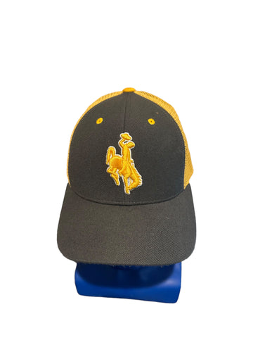 zephyr university Of wyoming embroidered cowboy logo trucker hat snapback