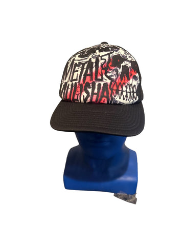 metal mulisha graffiti style skull Logo trucker  hat Snapback