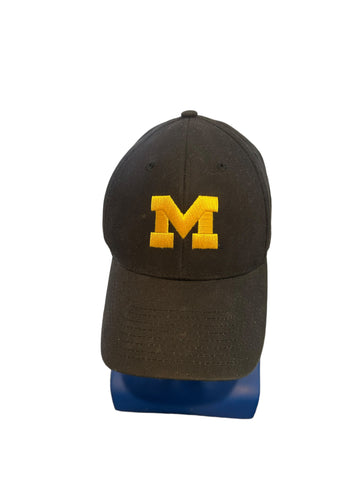 michigan wolverines embroidered m fanatics brand adj starp hat
