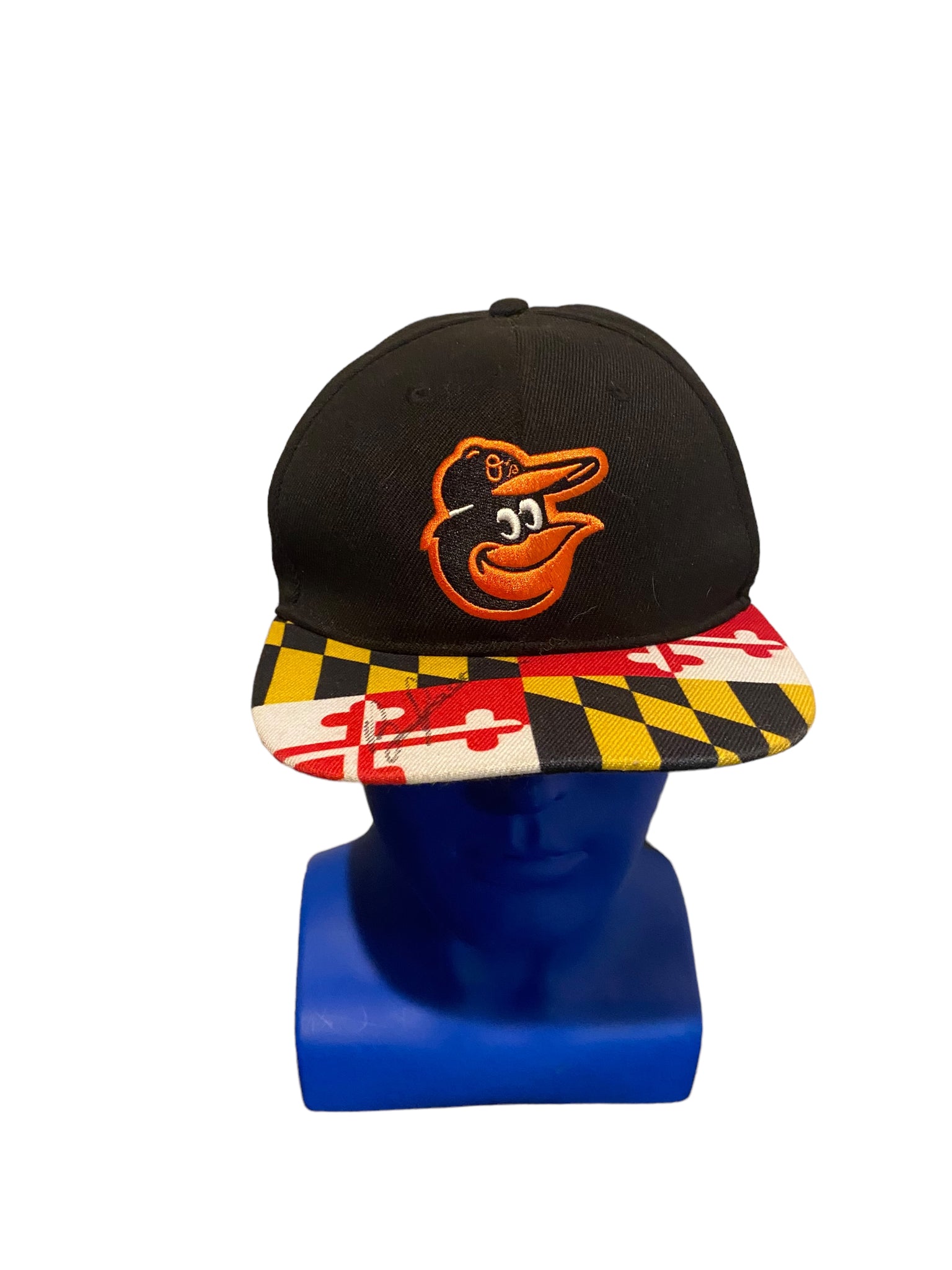 Baltimore Orioles Baseball Hat Cap Adjustable Maryland Flag Logo (read)