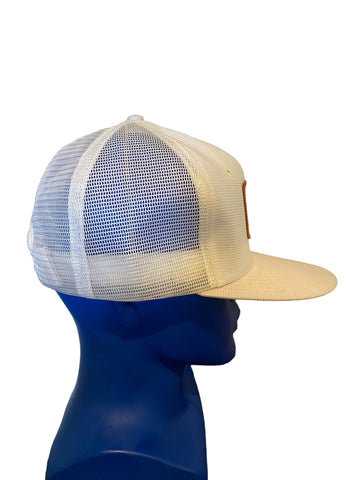 Vintage Lor Patch Logo White Trucker Hat Snapback