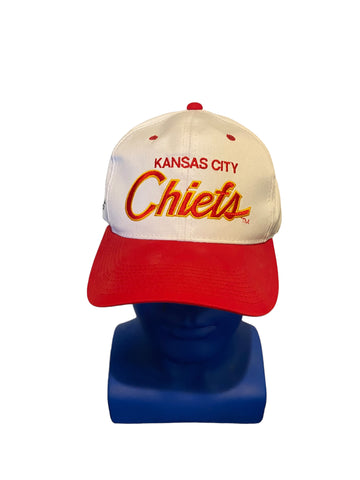 Vintage Nfl Pro Line Sports Specialties Kansas City Chiefs Script Snapback Hat