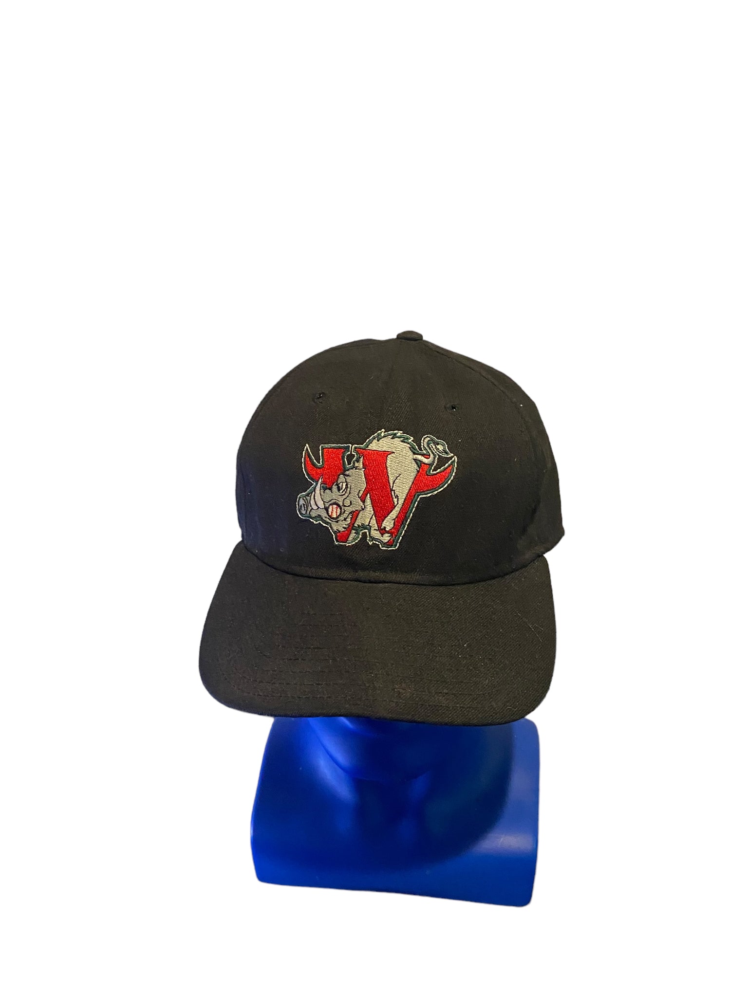 Vtg Winston Salem Warthogs Hat New Era Pro Model USA MiLB Baseball Snap Back Cap