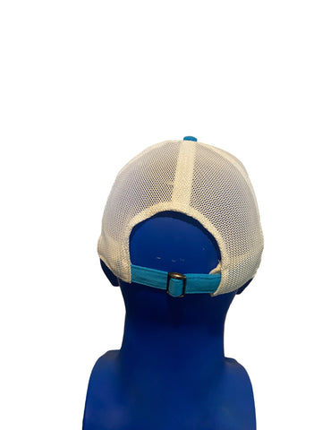 mellow mushroom patch trucker hat adjustable strap