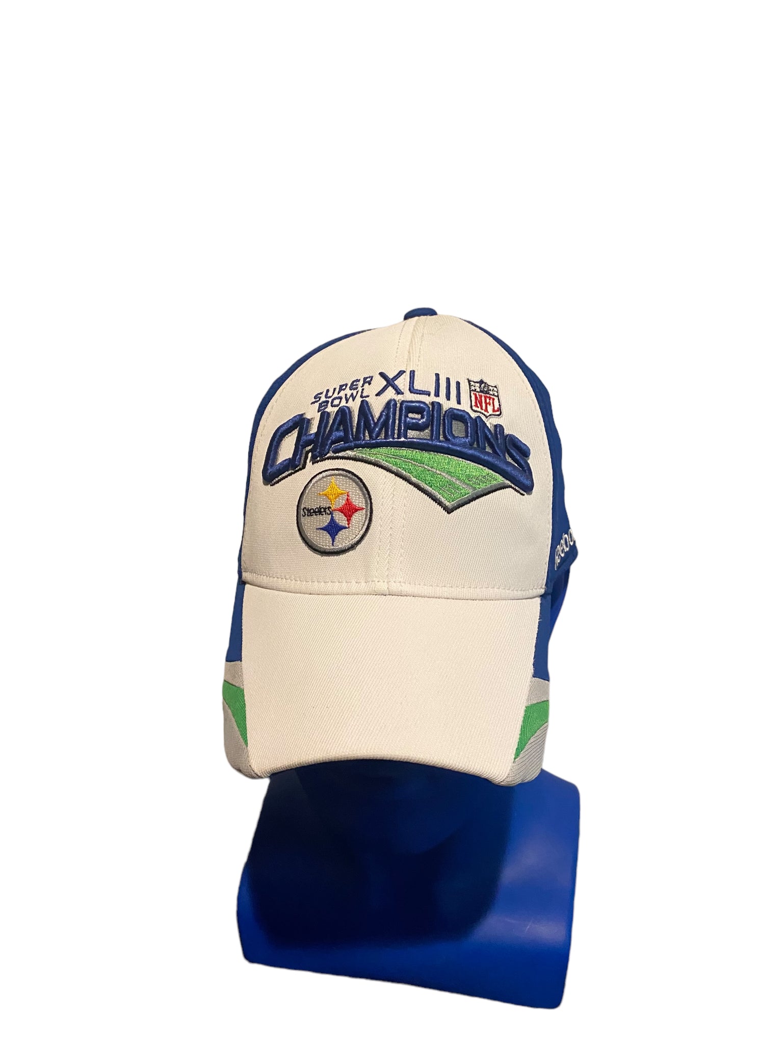 Pittsburgh Steelers Super Bowl XLIII Champions Adjustable Hat Cap NFL Retro 2009