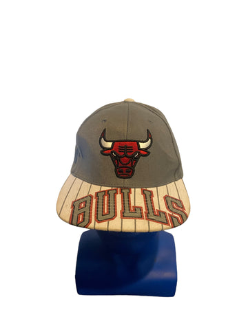 Men's Chicago Bulls Mitchell & Ness x Lids Gray/White Current Reload 3.0 Snapback Hat