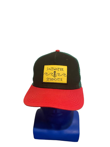 Saltwater Syndicate The Wave Trucker snapback hat