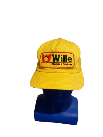 Vintage K-Products Wille Brothers Company Trucker Hat  snapback