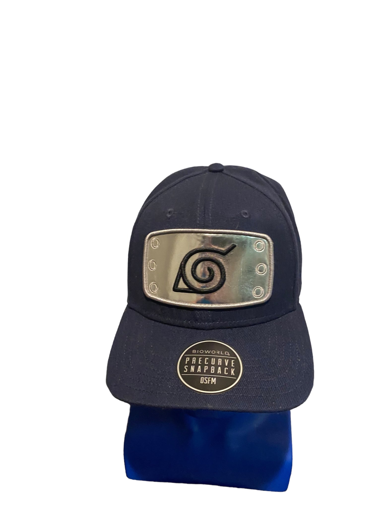 Naruto Shippuden Badge Adjustable Snapback Hat Cap OSFM Anime Manga