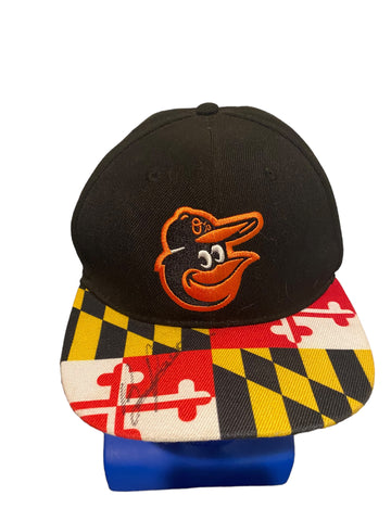 Baltimore Orioles Baseball Hat Cap Adjustable Maryland Flag Logo (read)