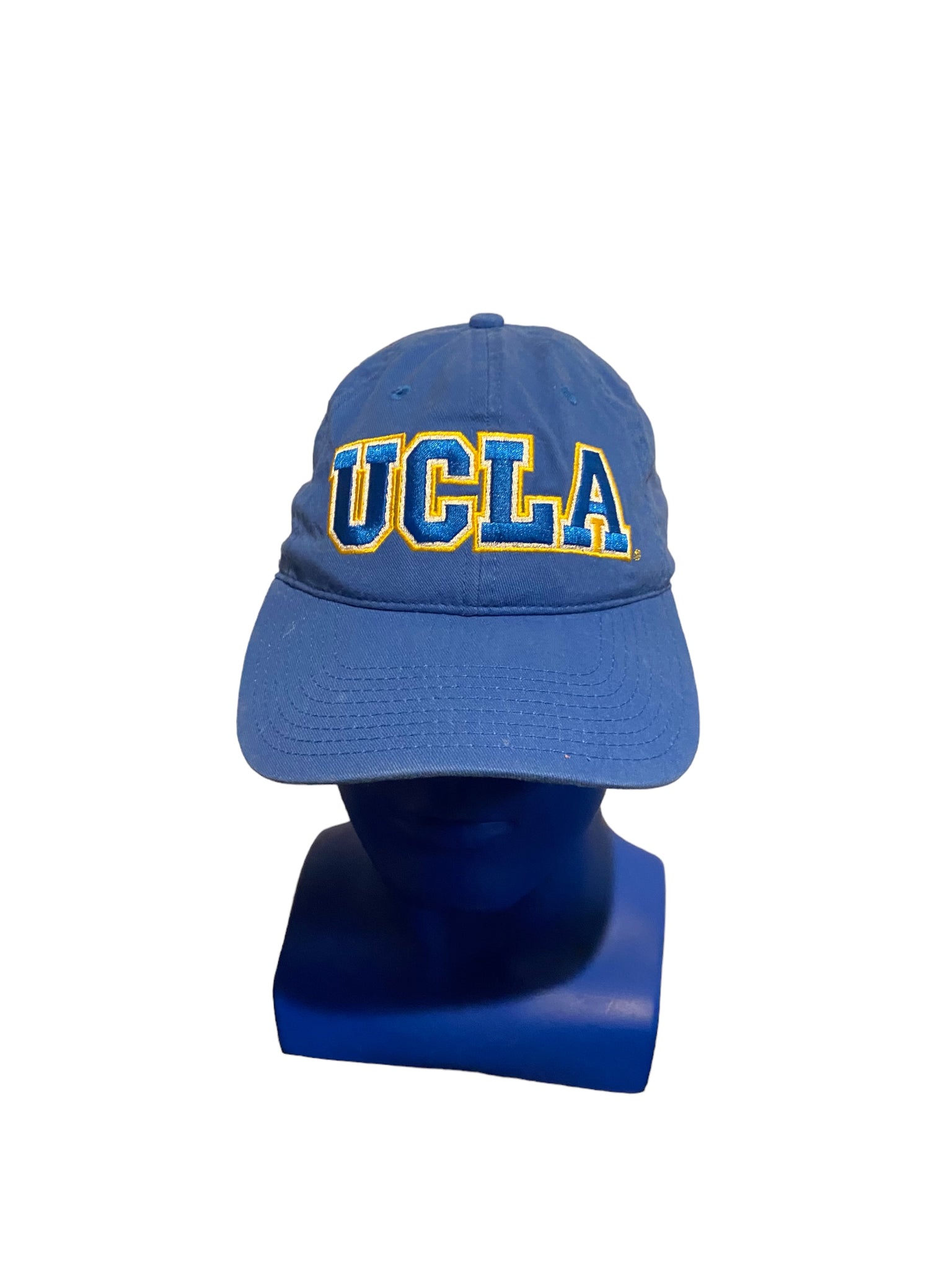 the game hat ucla embroidered script adjustable strap