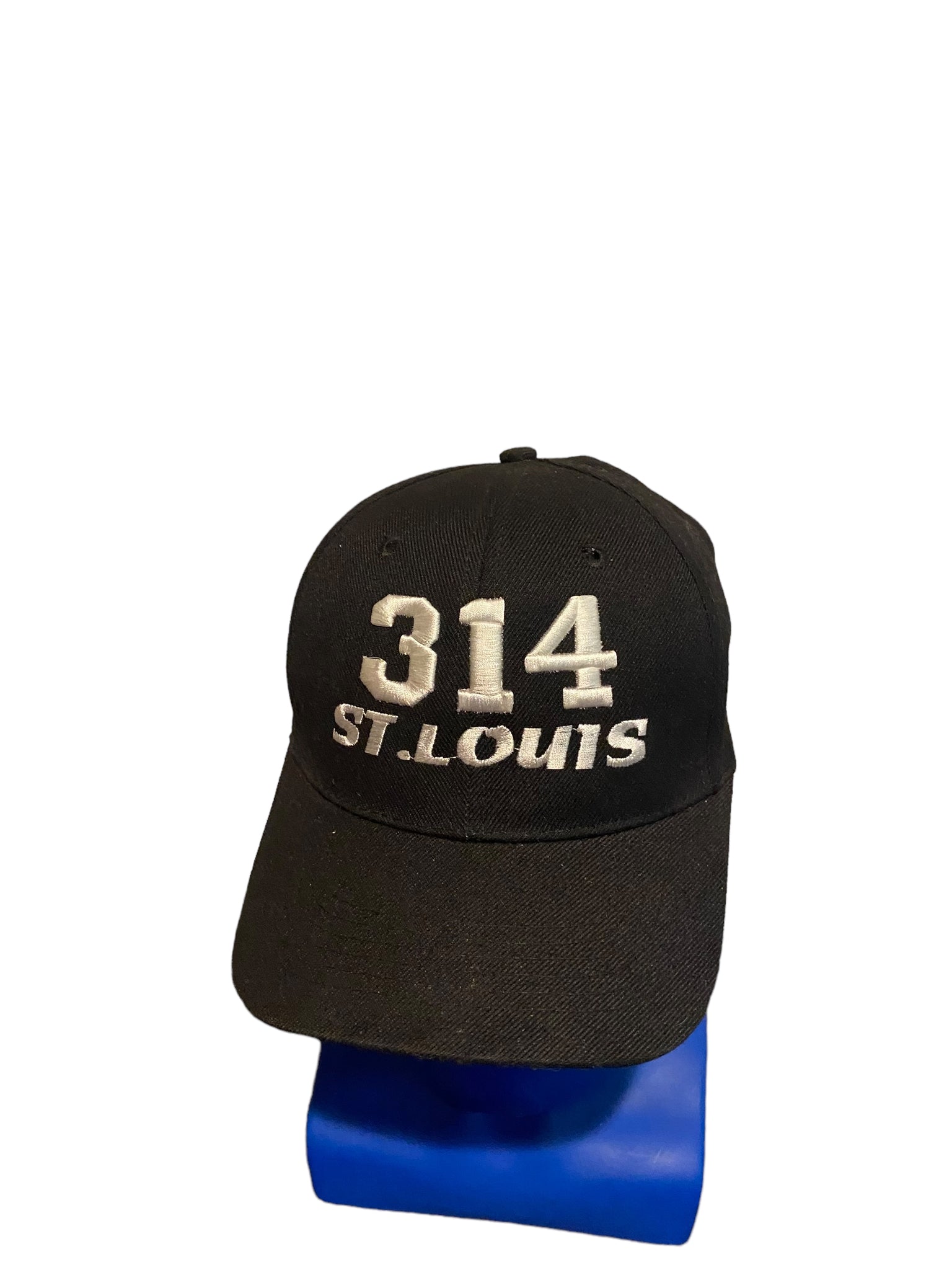 314 St . Louis Embroidered Script Adjustable Hat