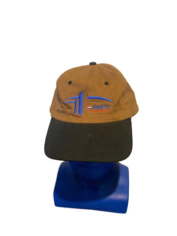 Vintage Pepsi Center Embroidered Script And Logo Adjustable Strap Hat (read)