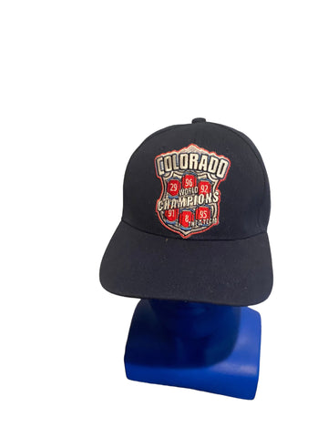 colorado world champions 29 96 92 97 8 95 the a team patch adjustable strap hat