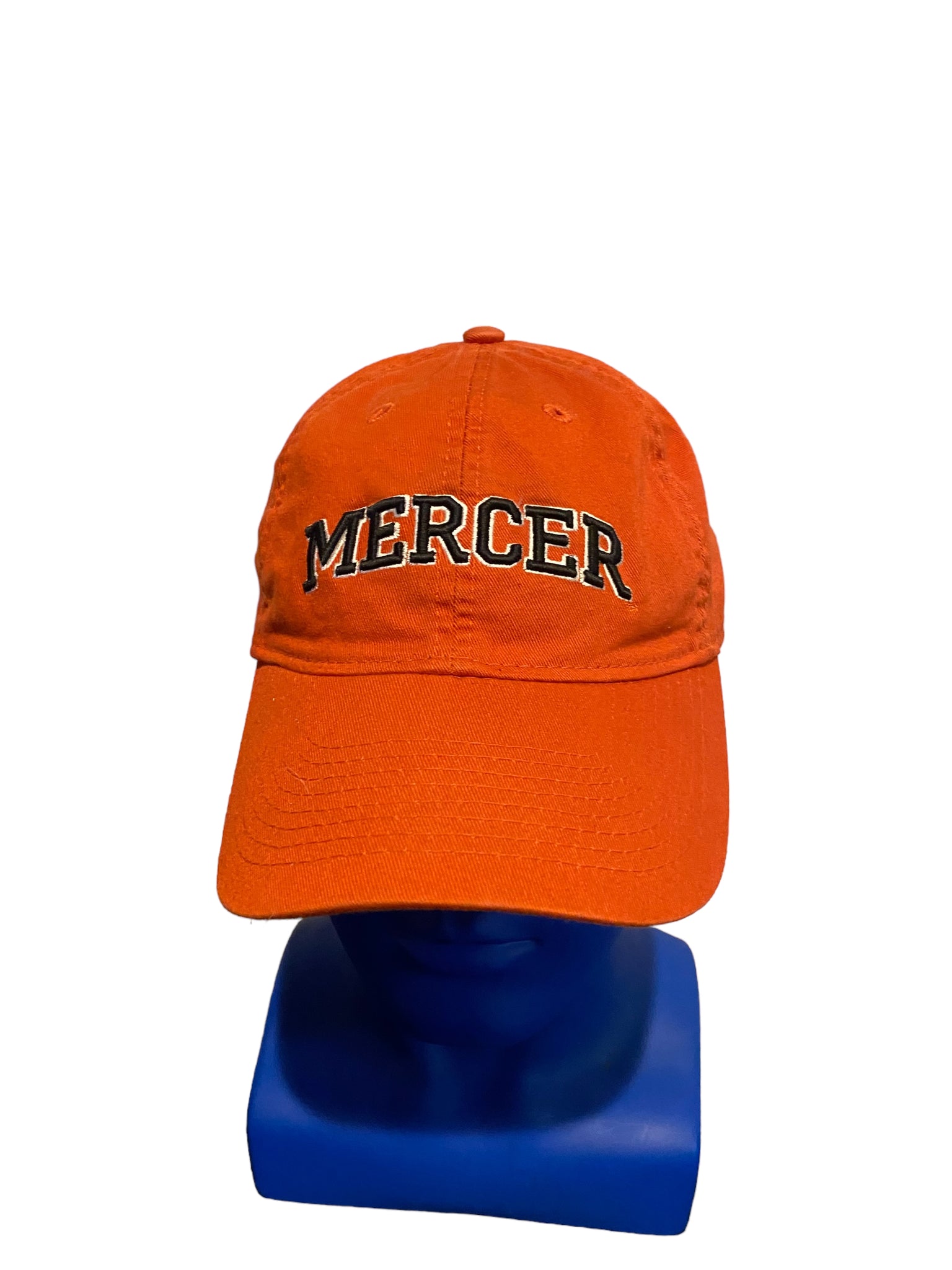 legacy hats mercer embroidered Black Script Adjustable Strap Dad Hat